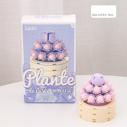 DIY Potted Plants Flowers Blocks