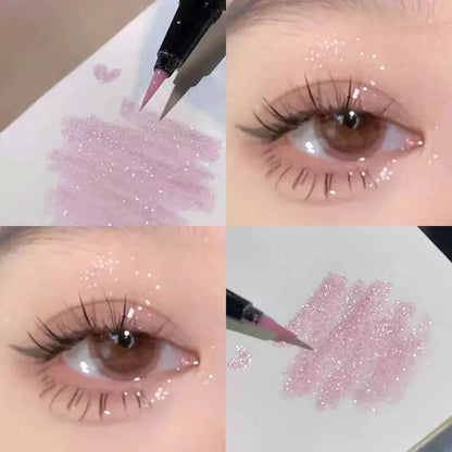 Eyeliner pailleté rose - Kimi