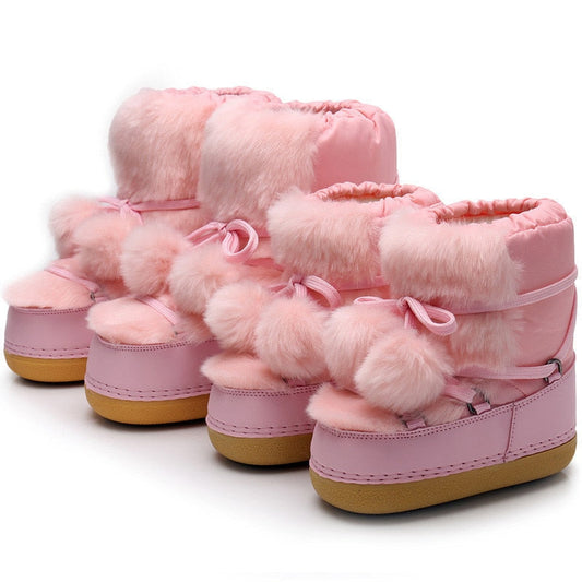 Women Winter  Fluffy Snow Boots MK19351