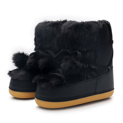 Women Winter  Fluffy Snow Boots MK19351