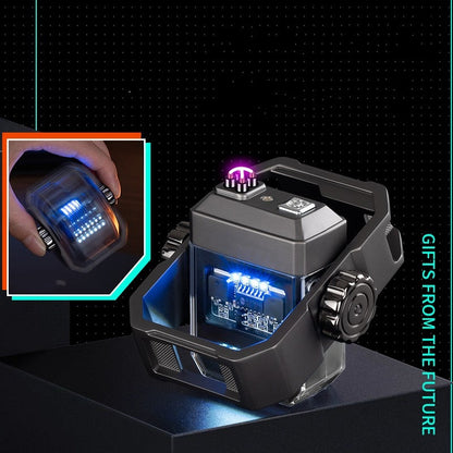 Legierung Rotary Gyro Typ-C Aufladen Elektrisches Feuerzeug MK19222 