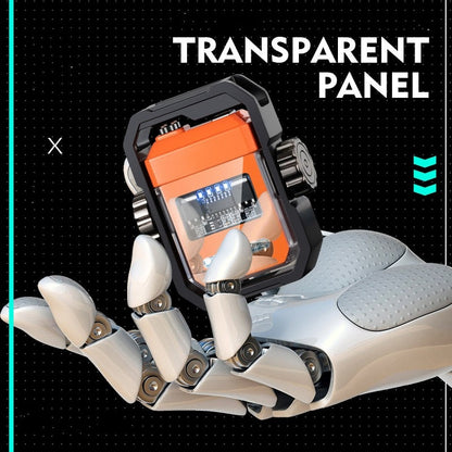 Legierung Rotary Gyro Typ-C Aufladen Elektrisches Feuerzeug MK19222 