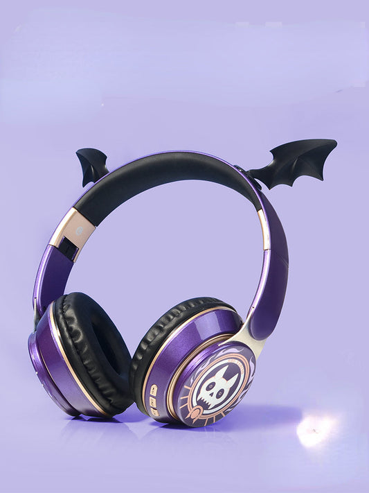 Casque inspiré de GG Shu avec des ailes Kawaii ON945