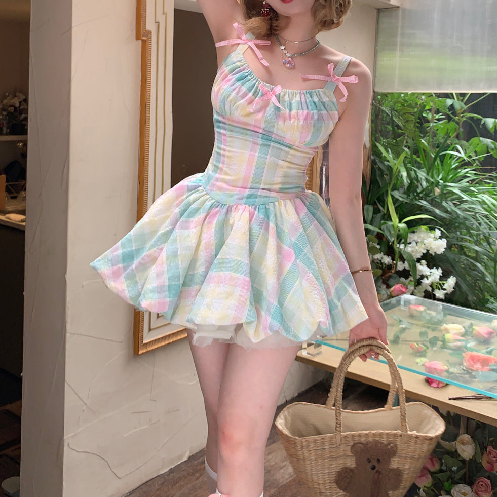 Fresh aesthetic fairy sweet girl dress SP19690