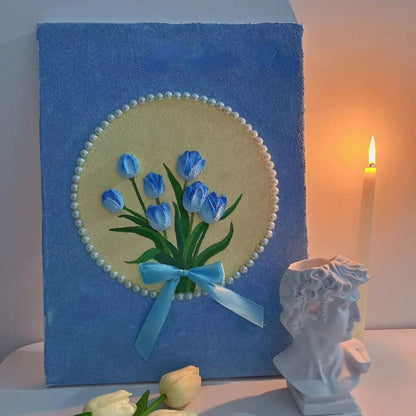 3D DIY Tulpenperlenmalerei Dekoration