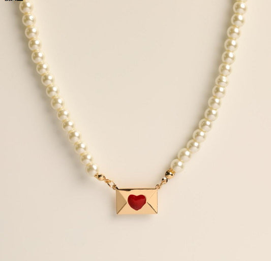 Love Letter Necklace LIN32 - mkkawaiishop