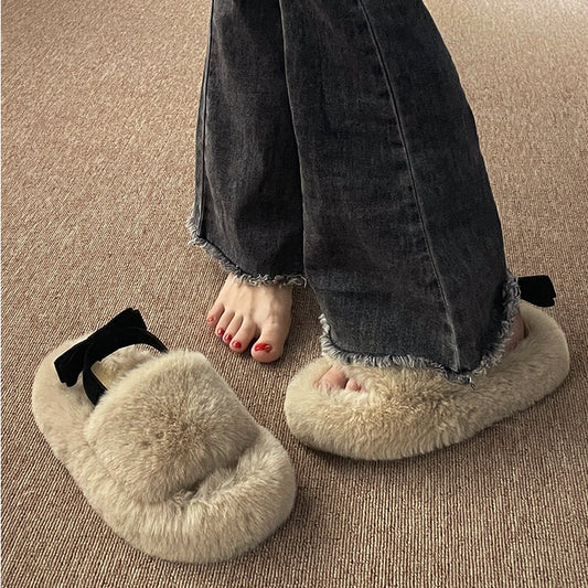 Cute Fluffy Home Slippers - Heartzcore