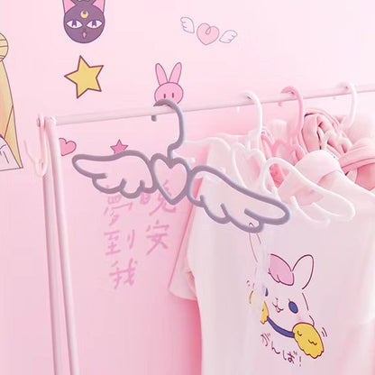 5pcs Heart Angel Wings Hangers - Heartzcore