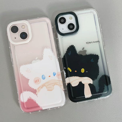 Kawaii Matching Cats Phone Cases - Kimi