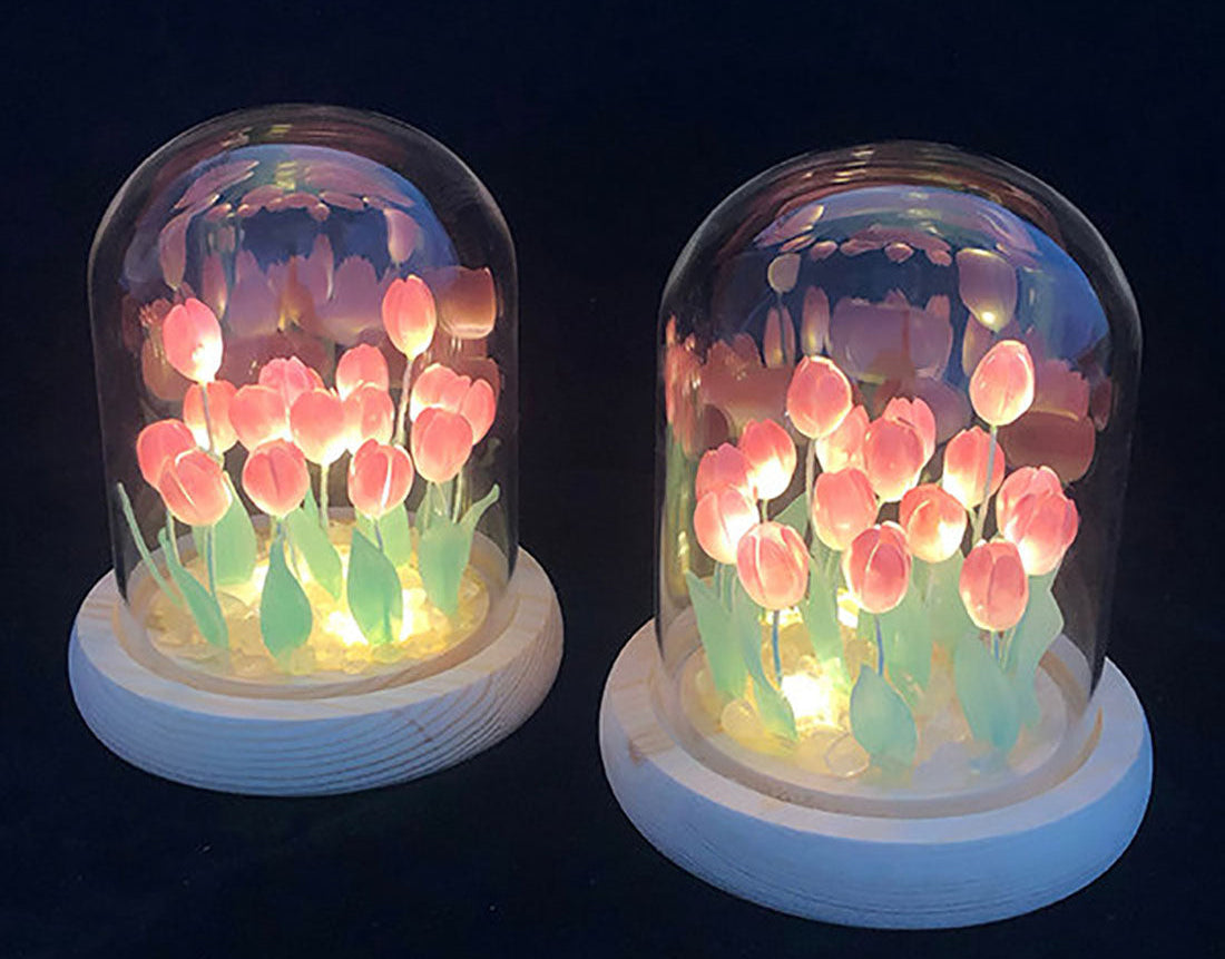 Romantic Tulip Night Light-Decorative Light LIN72 - mkkawaiishop