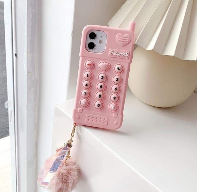 Cute Blue/Pink/Purple Kawaii Pastel Phone Case MK16173 - mkkawaiishop