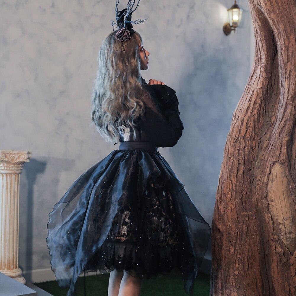 Japanese Fashion Gothic Vintage Lolita Princess Dress MK17503 - mkkawaiishop