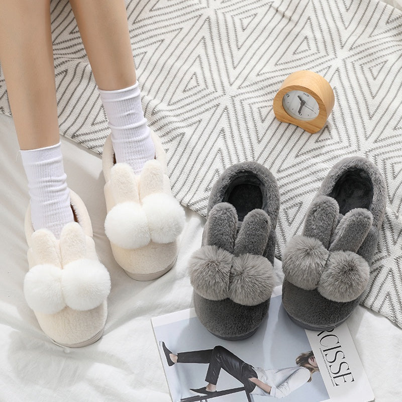 Bunny Rabbit Ears Warm Slippers LIN79 - mkkawaiishop