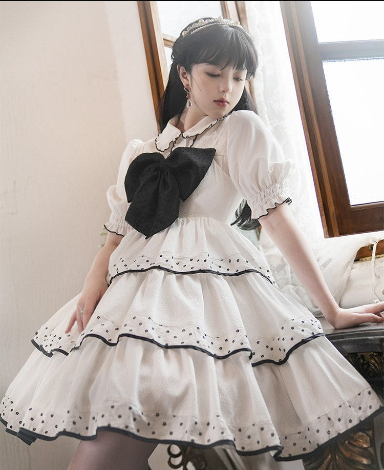 Tenues Kawaii Harajuku Noir Rose ON812 