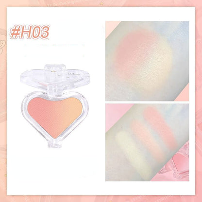 Heart Shaped Cute Blush - Kimi