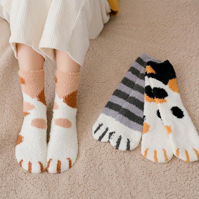 Cute Cat Paw Socks MK18437