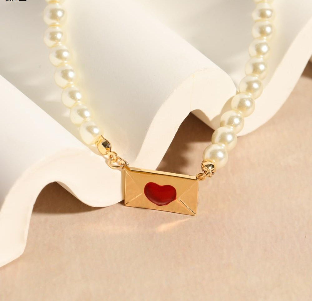 Love Letter Necklace LIN32 - mkkawaiishop