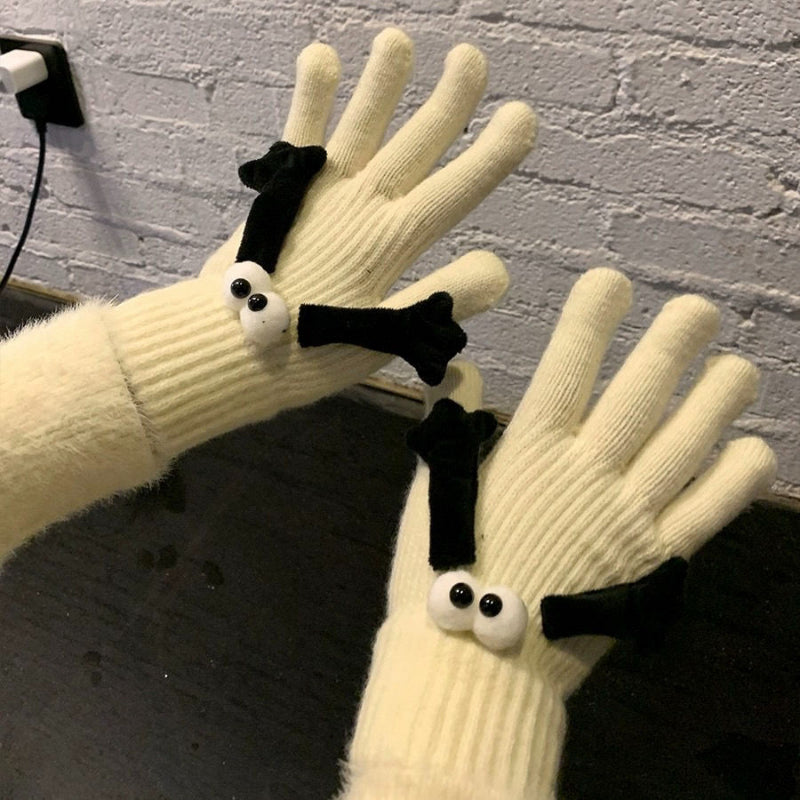 Cute Warm Knitted Gloves