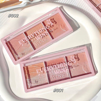 Kawaii Glitter Eyeshadow Palette - Heartzcore