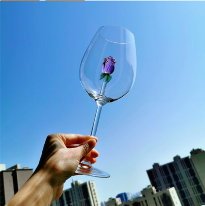 Rose Champagne Flutes - Heartzcore