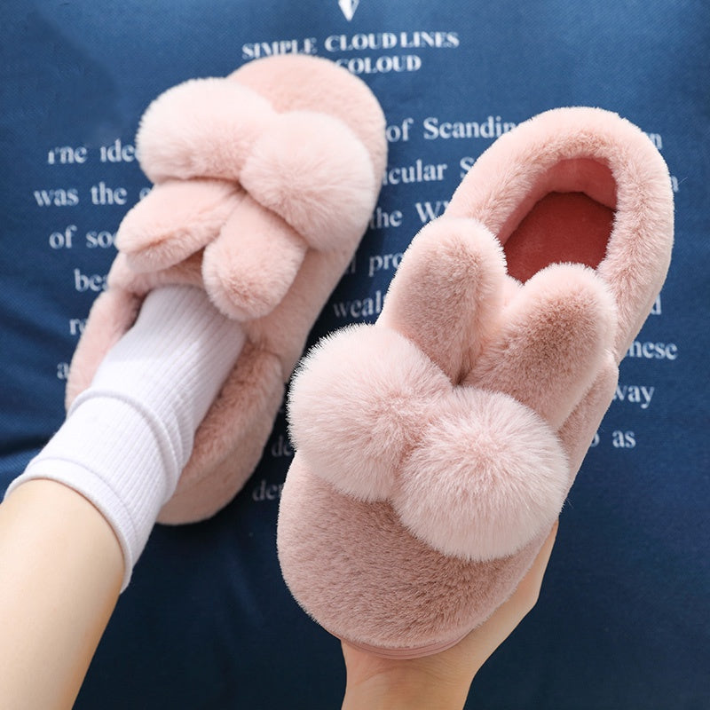 Bunny Rabbit Ears Warm Slippers LIN79 - mkkawaiishop