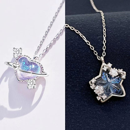 Pastal Magic Heart Necklace MK19407