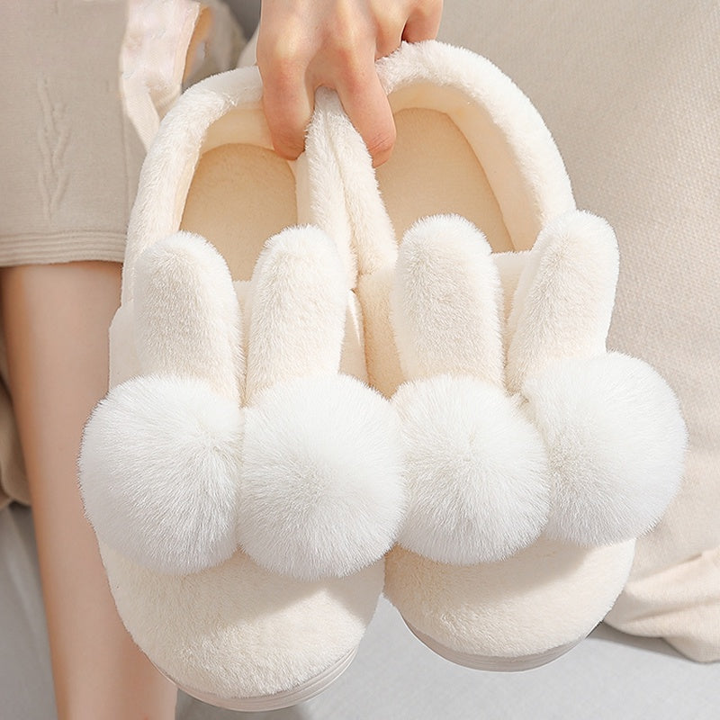 Bunny Rabbit Ears Warm Slippers LIN79 - mkkawaiishop