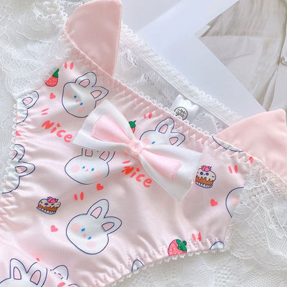 Cute Bunny Lace Panties