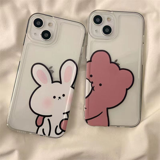 Bunny Bear Matching Phone Case