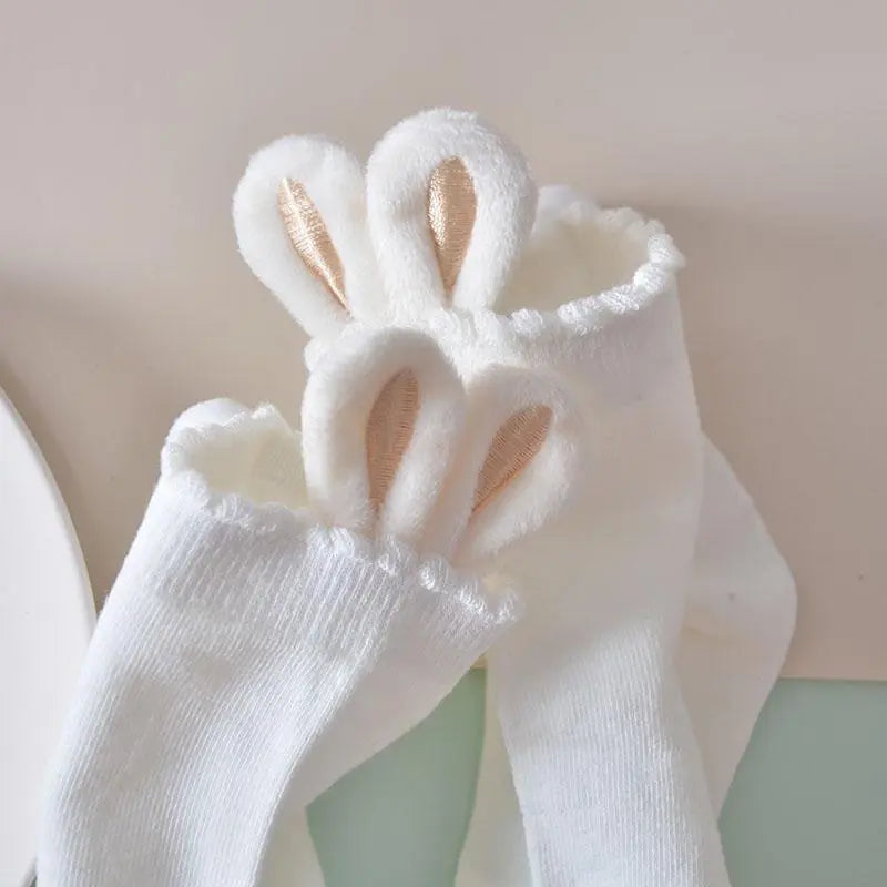 Kawaii Aesthetic Y2K Cute Fairy Bunny Ears Socks MK Kawaii Store