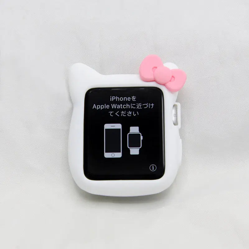 Kawaii Aesthetic Y2K Cute Fairy Cartoon Bow Case for iWatch MK Kawaii Store