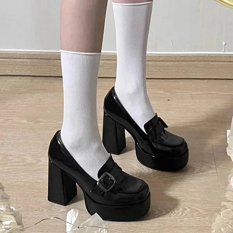 Kawaii Aesthetic Y2K Cute Fairy Cupid Witchy Heels ON1401 MK Kawaii Store