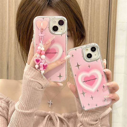 Cute Pink Heart Case - Heartzcore