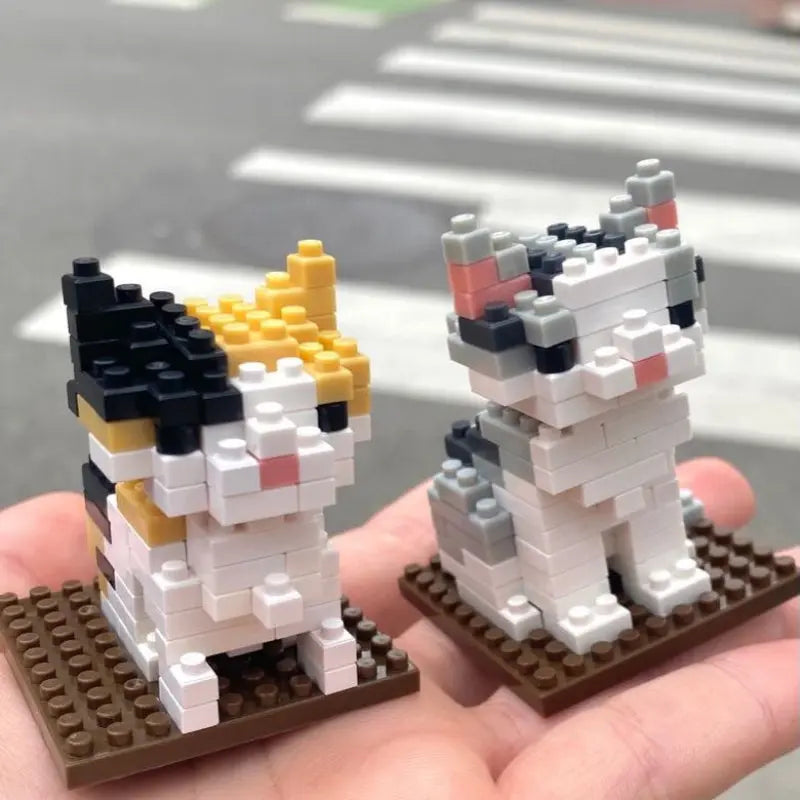 Kitten Blocks Cute Cat Building Blocks – SpreePicky
