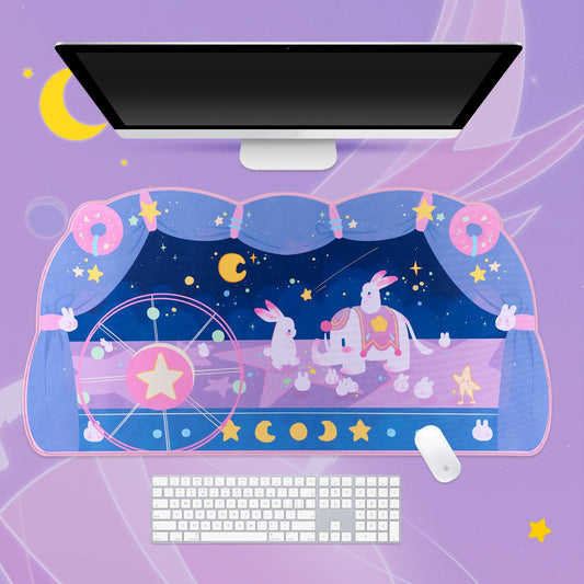 Tapis de souris de bureau Kawaii GG Pastel Circus ON954