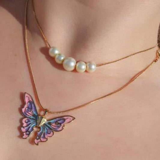 Collier Princesse Papillon K01 