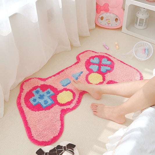 Tapis pastel pour manette PS rose GG ON967