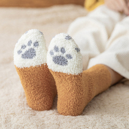 Cute Cat Paw Socks MK18437