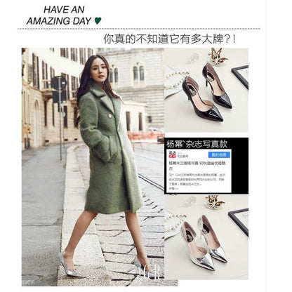 Escarpins à talons aiguilles pointus cc19