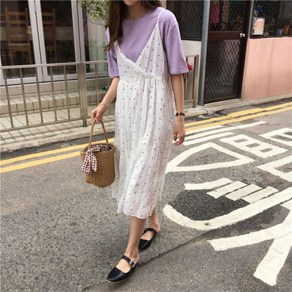 Crew-Neck Short-Sleeve T-Shirt WI107