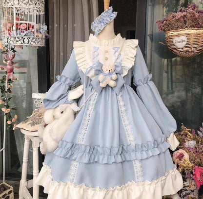 Lolita Fashion Two-Dimensional Lolita Princess Dress / Petticoat L79 - mkkawaiishop
