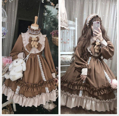 Lolita Fashion Two-Dimensional Lolita Princess Dress / Petticoat L79 - mkkawaiishop