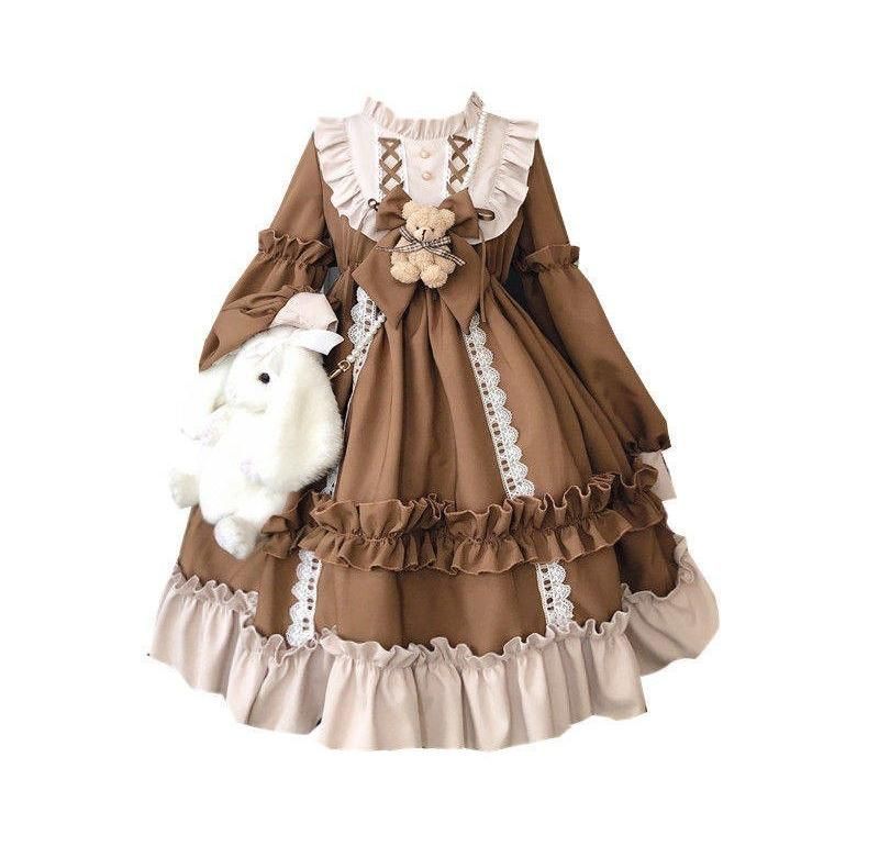 Lolita Fashion Two-Dimensional Lolita Princess Dress / Petticoat L79 - mkkawaiishop