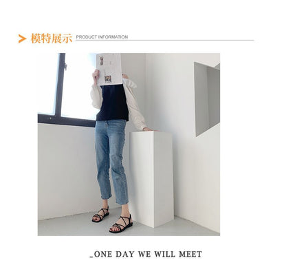 Strappy Flat Sandals cc7