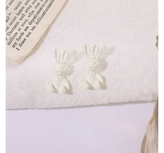 Rabbit Stud Earring GA64 - mkkawaiishop