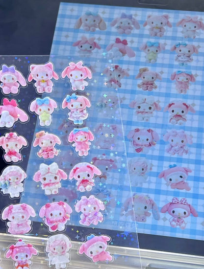 Melody Kitty Happy Stickers - Kimi