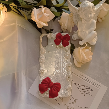 Coque de téléphone à gros nœud Royal Princess