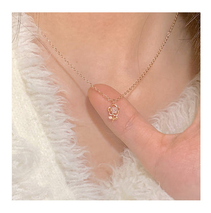 Spring Flower Necklace (SOP) LIN17 - mkkawaiishop