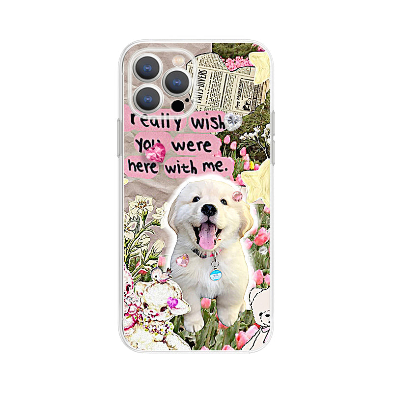 Cute Garden Cat Phone Case