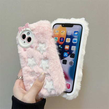 Fluffy Pastel Star Phone Case MK18913